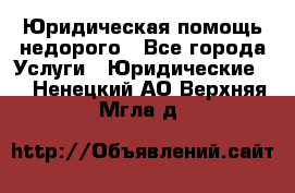 Юридическая помощь недорого - Все города Услуги » Юридические   . Ненецкий АО,Верхняя Мгла д.